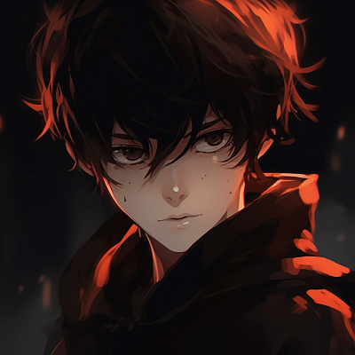 Image For Post | A high contrast image showcasing an anime boy with a touch of angst in his expression, the details are markedly highlighted with cool colors. unique anime boy pfp aesthetic pfp for discord. - [Anime Boy PFP Aesthetic Selection](https://hero.page/pfp/anime-boy-pfp-aesthetic-selection)