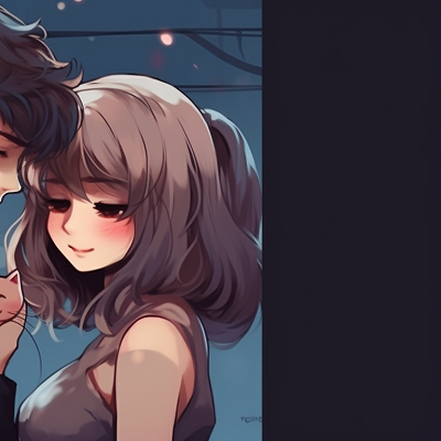 Image For Post | Two characters in an endless loop, intricate details and monochromatic color scheme. trendy matching pfp for couples pfp for discord. - [matching pfp for couples, aesthetic matching pfp ideas](https://hero.page/pfp/matching-pfp-for-couples-aesthetic-matching-pfp-ideas)