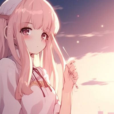Image For Post | Two characters under a sunset, detailed shading and melancholic expressions. unique matching anime pfp pfp for discord. - [matching anime pfp, aesthetic matching pfp ideas](https://hero.page/pfp/matching-anime-pfp-aesthetic-matching-pfp-ideas)