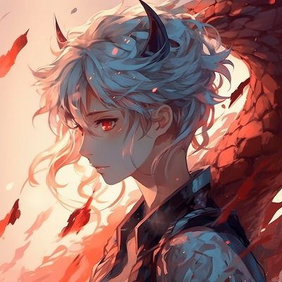 Image For Post | Profile of a Dragon maiden, mix of human and dragon aesthetic details. cool pfp fantasy anime pfp for discord. - [cool pfp anime gallery](https://hero.page/pfp/cool-pfp-anime-gallery)