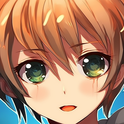 Image For Post Anime character with unnervingly large eyes - creating a cringe anime pfp