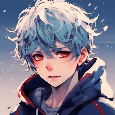 Image For Post | A stylish anime boy dressed in street fashion, with a detailed eye and hair design in a dynamic color palette. anime manga boy pfp pfp for discord. - [anime pfp male](https://hero.page/pfp/anime-pfp-male)