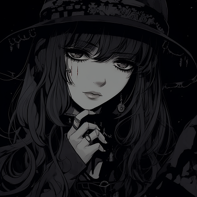 Image For Post | Witch character featuring layered clothing and intricate Jewelry, set against a foreboding dark background. anime pfp dark with gothic style pfp for discord. - [Ultimate anime pfp dark](https://hero.page/pfp/ultimate-anime-pfp-dark)