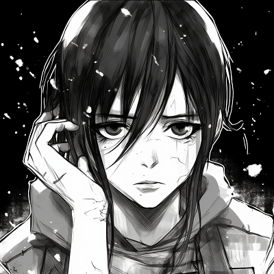 Image For Post | Levi exuding stern determination, rendered in a grunge style with heavy shading and textured background. creative anime grunge pfp concepts pfp for discord. - [Superior Anime Grunge Pfp](https://hero.page/pfp/superior-anime-grunge-pfp)