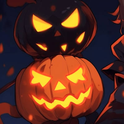 Image For Post | Two characters, midnight forest background, dressed as witches with glowing aura. halloween pfp matching ghouls pfp for discord. - [halloween pfp matching, aesthetic matching pfp ideas](https://hero.page/pfp/halloween-pfp-matching-aesthetic-matching-pfp-ideas)
