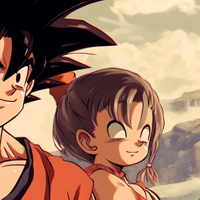 Image For Post | Goku and Chichi laughing together, vivid colors and a light-hearted atmosphere. goku and chichi love moments pfp for discord. - [goku and chichi matching pfp, aesthetic matching pfp ideas](https://hero.page/pfp/goku-and-chichi-matching-pfp-aesthetic-matching-pfp-ideas)