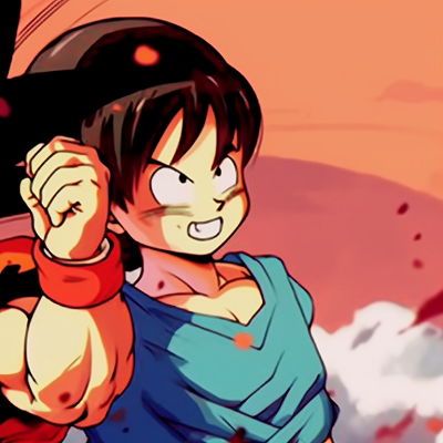 Image For Post | Goku and Chichi in fighting stance, bold lines and vibrant colors. goku and chichi matching outfits pfp for discord. - [goku and chichi matching pfp, aesthetic matching pfp ideas](https://hero.page/pfp/goku-and-chichi-matching-pfp-aesthetic-matching-pfp-ideas)