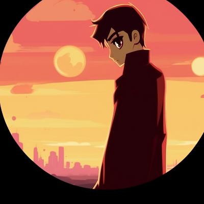 Image For Post | Two characters in a sunset background, silhouetted figures and warm palette. stylish matching pfp cartoon designs pfp for discord. - [matching pfp cartoon, aesthetic matching pfp ideas](https://hero.page/pfp/matching-pfp-cartoon-aesthetic-matching-pfp-ideas)
