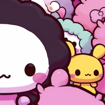 Image For Post | Two Sanrio characters, matching outfits and fiery palettes. colorful matching sanrio pfp pfp for discord. - [matching sanrio pfp, aesthetic matching pfp ideas](https://hero.page/pfp/matching-sanrio-pfp-aesthetic-matching-pfp-ideas)