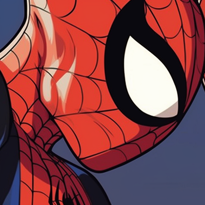Image For Post | Two Spiderman characters hanging upside down, dynamic perspective and vivid colors. cartoon matching spiderman pfp pfp for discord. - [matching spiderman pfp, aesthetic matching pfp ideas](https://hero.page/pfp/matching-spiderman-pfp-aesthetic-matching-pfp-ideas)
