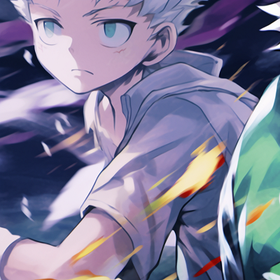 Image For Post | Gon and Killua in mid-battle poses, detailed character designs and vivid colors. cool gon vs killua matching pfp pfp for discord. - [gon and killua matching pfp, aesthetic matching pfp ideas](https://hero.page/pfp/gon-and-killua-matching-pfp-aesthetic-matching-pfp-ideas)