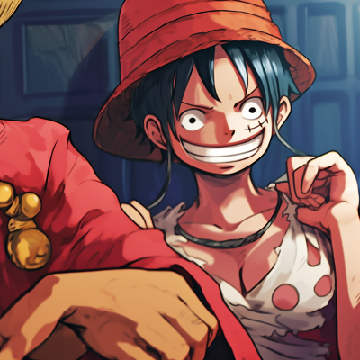 Image For Post | Two One Piece characters in pirate outfits, detailed attire and intense gaze, standing side by side. one piece matching pfp vibes pfp for discord. - [one piece matching pfp, aesthetic matching pfp ideas](https://hero.page/pfp/one-piece-matching-pfp-aesthetic-matching-pfp-ideas)
