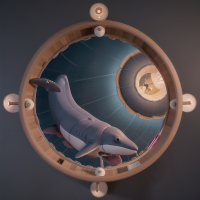 Image For Post Anime, telescope, surprise, whale, ancient scroll, hidden trapdoor, HD, 4K, AI Generated Art
