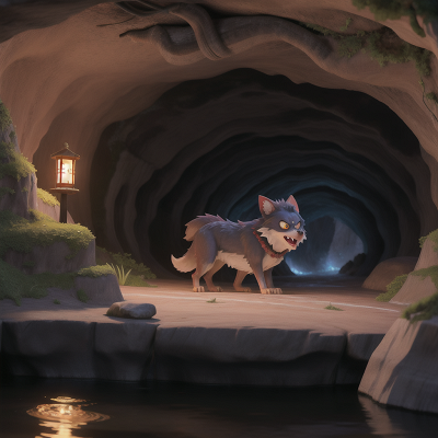Image For Post Anime, cave, werewolf, sushi, drought, goblin, HD, 4K, AI Generated Art