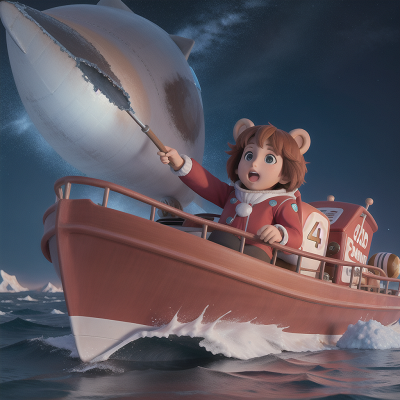 Image For Post Anime, boat, space, bear, avalanche, circus, HD, 4K, AI Generated Art