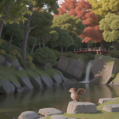 Image For Post Anime, park, sushi, river, griffin, failure, HD, 4K, AI Generated Art