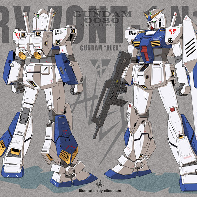Image For Post RX-78NT-1 Gundam Alex variations
