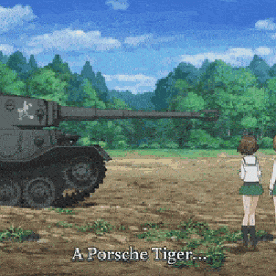 Image For Post Girls und Panzer - Porsche Tiger