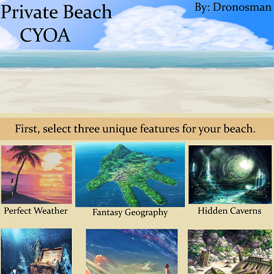 Image For Post Private Beach CYOA by Dronosman
