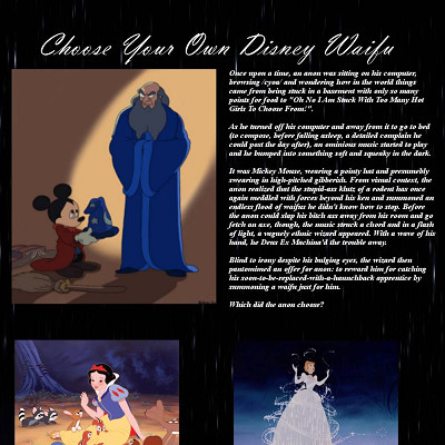 Image For Post Disney Princess Waifu CYOA from /tg/