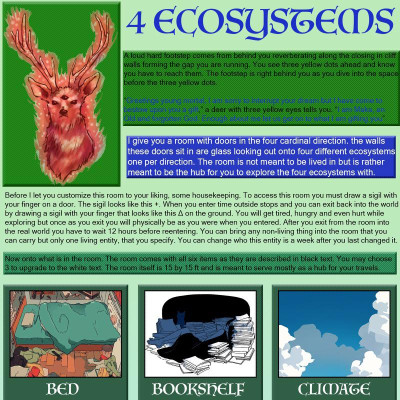 Image For Post 4 Ecosystems CYOA by u/neocolor