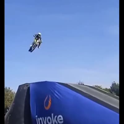 Image For Post Motorcycle Stunt Goes Wrong