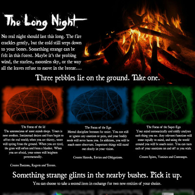 Image For Post The Long Night CYOA by feathersnake