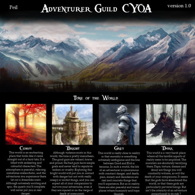 Image For Post Adventurer Guild CYOA by Peil