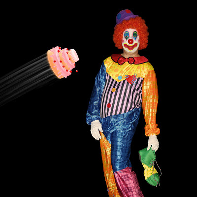 Image For Post Clown Cake