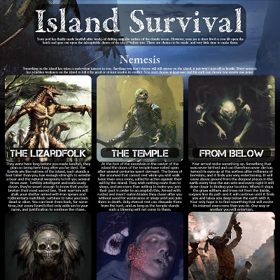 Image For Post Island Survival CYOA from /tg/
