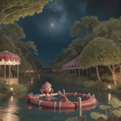 Image For Post Anime, swamp, drought, swimming, circus, space station, HD, 4K, AI Generated Art