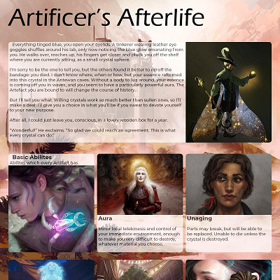 Image For Post Artificer's Afterlife CYOA 1.0 by ostlerwilde