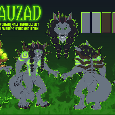 Image For Post SFW art pieces of Acrauzad (Worgen)