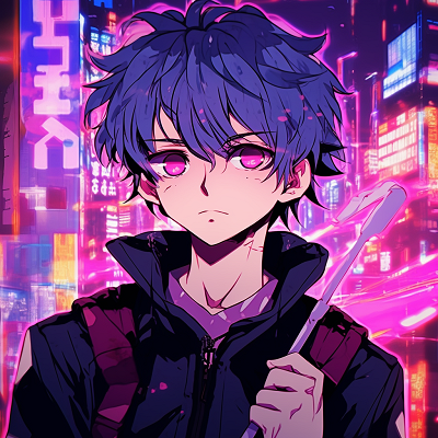 Image For Post | Anime boy with a night sky backdrop, cool color scheme and starry details. unique aesthetic anime pfp - [Aesthetic PFP Anime Collection](https://hero.page/pfp/aesthetic-pfp-anime-collection)