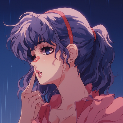 Image For Post | Profile picture showing a femme anime character from the 90s, featuring a neon color palette. 90s anime pfp girl with aesthetic visuals - [90s anime pfp universe](https://hero.page/pfp/90s-anime-pfp-universe)