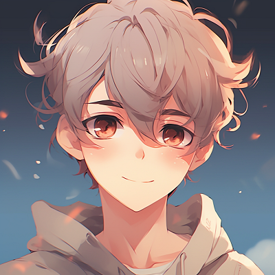 Image For Post | Anime boy with soft eyes, expressive gaze portrayed through intricate detailing. cute anime boy pfp anime pfp - [Cute Anime Pfp](https://hero.page/pfp/cute-anime-pfp)