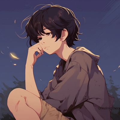 Image For Post | Character from Studio Ghibli in a laid-back pose, natural color palette and fine line art. chill anime pfp inspirations - [Chill Anime PFP Universe](https://hero.page/pfp/chill-anime-pfp-universe)