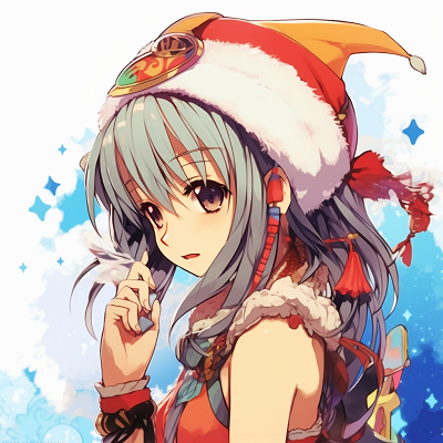 Image For Post Christmas Angel Anime Girl - anime girl characters