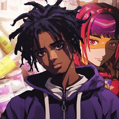 Image For Post | Anime profile picture of Carti with an Oni mask, Japanese folklore elements and saturated colors. otaku art: playboi carti anime pfp - [Playboi Carti PFP Anime Art Collection](https://hero.page/pfp/playboi-carti-pfp-anime-art-collection)