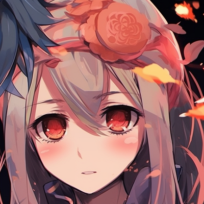 Image For Post | Naruto and Sakura surrounded by blooming Sakura blossoms, harmonizing with the warm and lively coloring. beautiful matching pfp pfp for discord. - [off](https://hero.page/pfp/off-brand-matching-pfp-matching-pfps-only)