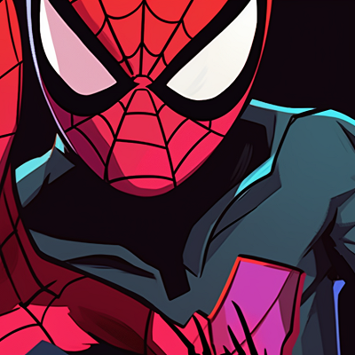 Image For Post | Close-up of two characters, highly detailed with dramatic expressions, displaying their spiderman masks. celebrity spider man matching pfp pfp for discord. - [spider man matching pfp, aesthetic matching pfp ideas](https://hero.page/pfp/spider-man-matching-pfp-aesthetic-matching-pfp-ideas)