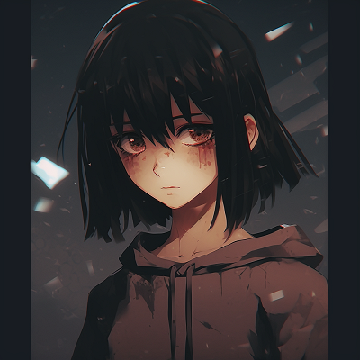 Image For Post | Sad character under cherry blossom tree, mixture of beautiful pink blooms and poignant expression. sorrowful anime pfp pfp for discord. - [anime pfp sad Series](https://hero.page/pfp/anime-pfp-sad-series)