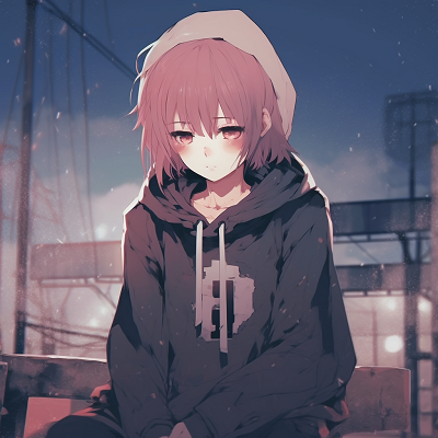 Image For Post | Shouya Ishida from A Silent Voice in a state of solitude, the background a palette of cool colors offsetting the melancholic expression. anime pfp sad artworks pfp for discord. - [anime pfp sad Series](https://hero.page/pfp/anime-pfp-sad-series)