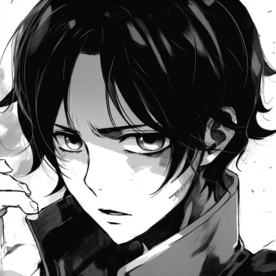 Image For Post | Close-up of Levi Ackerman's eyes, focused detail and strong expressions. manga anime pfp for boys pfp for discord. - [Manga Anime PFP](https://hero.page/pfp/manga-anime-pfp)