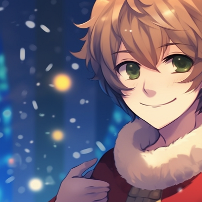 Image For Post | Two characters under mistletoe, close up angles, with sparkling eyes and a romantic atmosphere. christmas matching pfp for festive pfp for discord. - [christmas matching pfp, aesthetic matching pfp ideas](https://hero.page/pfp/christmas-matching-pfp-aesthetic-matching-pfp-ideas)