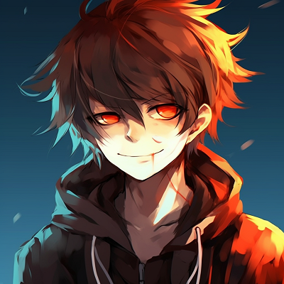 Image For Post | A cool anime boy with spiky hair and confident smile, blend of vibrant hues and sharp lines. top-notch anime boy pfp aesthetic pfp for discord. - [Anime Boy PFP Aesthetic Selection](https://hero.page/pfp/anime-boy-pfp-aesthetic-selection)