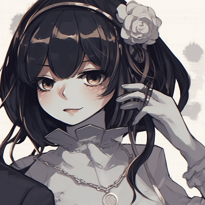 Image For Post | Two black-and-white characters, detailed lines and grand outfits. vintage couple match pfp pfp for discord. - [couple match pfp, aesthetic matching pfp ideas](https://hero.page/pfp/couple-match-pfp-aesthetic-matching-pfp-ideas)