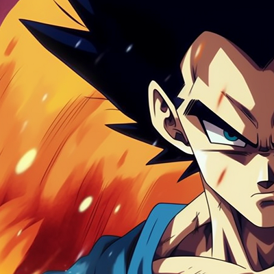 Image For Post Merged Might - goku and vegeta fusion matching pfp left side