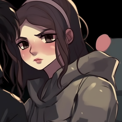 Image For Post | Two characters in rogue clothing, dark palette and sharp expressions. latest matching pfp cartoon trends pfp for discord. - [matching pfp cartoon, aesthetic matching pfp ideas](https://hero.page/pfp/matching-pfp-cartoon-aesthetic-matching-pfp-ideas)