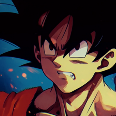 Image For Post Boundless love - goku and chichi matching portraits left side